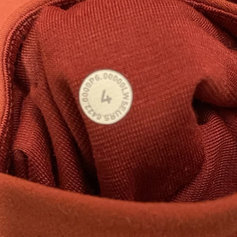 Lululemon Align Pant High Rise Leggings Cayenne Womens 4 25